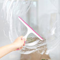 Miniatyrbilde 4 av 5: Dusj-squeegee-vifte, veggmontert dusj- og badevifte, hvit vifte, silikon grønn leppe