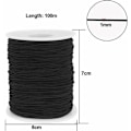 Miniatyrbillede 2 af 5: Kartokner 1mm 100m Elastisk Snøre, Håndværkssnøre, Tråd Elastisk Snøre Rulle til Armbånd, DIY Håndværk, Armbånd Halskæder, osv.