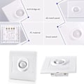 Miniatyrbillede 2 af 4: Automatisk Infrarød Bevægelsessensor Switch til LED Lys 200W Vægmontering Indbygget Lampe