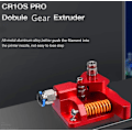 Miniatyrbillede 3 af 5: Dobbelt Gear Ekstruder, Fungerer Med Creality Ender 3 Cr 10 Cr 10 Pro Cr 10s Tornado Opgraderet Aluminium Drive Feed Til 3D Printer 1.75mm Filament