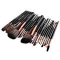 Miniatyrbild 5 av 5: Sminkborstar Professionell Sminkset 22 Stycken Foundation Blanding Rouge Eyeliner Ansiktspulver Borstar Skugga Skugga