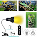 Miniatyrbillede 4 af 5: Led Uva Uvb Pærer, Reptil Lampe Opvarmet Skildpadde Lampe Med Lang Base Til Reptiler Og Padder [Energiklasse A+]