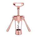 Miniatyrbillede 1 af 5: Vingåbner i zinklegering, vinkorketrækker, vinkorktrækker sæt med diamant (eksklusiv model (rosenguld))