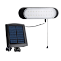 Miniatyrbilde 1 av 4: Hageveggmontert solcellelampe med splitttype og trekkledning