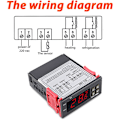 Miniatyrbillede 5 af 5: Elektronisk digitalt display klækning akvarium termostat, controller (110-220V)