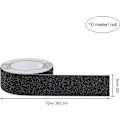 Miniatyrbillede 5 af 5: Anti-slip Tape til Trapper, Friktion, Slibende for Sikkerhed, Stiger, Indendørs, Udendørs, Høj Trækkraft, 5cm X 10m, Sort