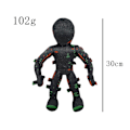 Miniatyrbild 3 av 5: Dörr Roblox Figur I Panik Spelet Omgivande Plysch Leksak Dockdock A Doors Black Robot