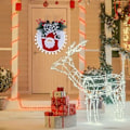 Miniatyrbillede 3 af 3: Juledekorationer Julekrans Juletræspynt Dørdekorationer (julemanden)
