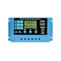 Pikkukuva 1 / 4: Aurinkoenergian lataussäädin 10a 20a 30a Pwm Fotovoltaisen lataussäädin 12v-24v Lcd