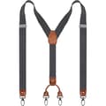 Herrar Y-formade 4 Metallklämmor Elastiska Breda Suspender Perfekt För Både Casual Och Formella