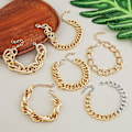 Miniatyrbillede 2 af 5: Armbånd Vintage Guld Farve Mode Smykker B2406 S2009-04