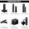 Miniatyrbilde 3 av 5: Stemmefjernkontroll for Amazon Fire TV Stick 3. generasjon, Fire TV Stick Lite og 4K TV - erstatning