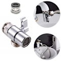 Miniatyrbillede 2 af 5: Vej Håndbruser Bruser Diverter Bruser Adapter Diverter Massiv Messing Krom