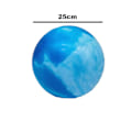 Miniatyrbild 2 av 5: Minigymnastikboll, Pilatesboll, För Fysioterapi, Stretching, Förbättrar Balansen Cloud Blue 25CM