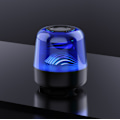 Miniatyrbild 1 av 4: LED-färgad atmosfärslampa med högtalare, kreativ stjärnkarta Bluetooth-högtalare (Normal blå)