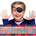 Pikkukuva 4 / 5: 2 kpl silmäkupit, säädettävät silmäkupit, lääketieteelliset silmäkupit, amblyopia laiskat silmäkupit vasen tai oikea silmä, musta