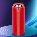 Trådlös Bluetooth-högtalare, bärbar liten subwooferhögtalare för utomhus (röd uppgraderad version)