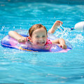 Miniatyrbillede 4 af 5: Baby Girls One Piece Badetøj Toddler Ruffle Badetøj Badetøj Strandtøj Sød Og Sød Børns Hot Spring Badetøj 5 6Y
