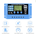 Pikkukuva 3 / 4: Aurinkoenergian lataussäädin 10a 20a 30a Pwm Fotovoltaisen lataussäädin 12v-24v Lcd