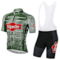 Miniatyrbild 1 av 2: Ny Trend 2023 Alpecin Fenix Cykellagströja Cykeltröja Kläder Byxor Dräkt Herr Sommar Mtb 20d Cykelbyxor Tröjor Army Green XS