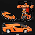 Miniatyrbild 2 av 5: Fjärrstyrd Bil, 2 i 1 Transformerande Robotbil, En-Klicks Transformerande Bil, Fjärrstyrda Transformers och Transformerande Robot, Pedagogisk Leksak för Barn
