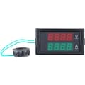 Dubbeldisplay Digital AC Voltmeter, Amperemeter med Hög Noggrannhet (80-300V 0-100A)