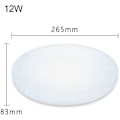 Miniatyrbillede 2 af 5: 12W Kold Hvid LED Loftlampe, Stjernehimmel Loftlampe, 1080LM, 6000K-6500K til Køkken Stue Køkken Børneværelse