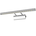 Miniatyrbillede 1 af 5: 5W Spejllampe med Afbryder, 40CM Længde, Rustfrit Stål, LED Badeværelse Soveværelse Toilet Spejl Lys Hvidt Lys