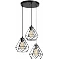 Miniatyrbillede 1 af 4: Lysekrone Pendellamper Industrielle Loftslampe Retro Metal Pendellampe Bur Design E27 Loftslampe til Stue