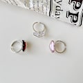 Miniatyrbild 3 av 5: Ring i Silver S925 Justerbar Mode Smycke Ac7385 Redd