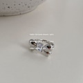 Pikkukuva 1 / 5: Sormus Metalli Element Butterfly Stud Tyttöjen Muoti Korut Ac1998