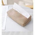 Miniatyrbillede 3 af 3: Kreativ beige læder vævæskeskrin,
