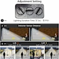 Pikkukuva 3 / 5: Ulkovalaistus LED-valokeila, 30W Liiketunnistin Ulkovalo 6500K Ulkovalaistus LED-spotit, IP66 Turvallisuuslamppu, Puutarhaan