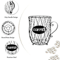 Miniatyrbild 4 av 5: Kaffeekorg, Kaffeställ, Kaffeekapsel, Kaffebönorställ, Kaffeekapselkorg, Kaffeekapselförvaringskorg