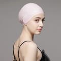 Badmössa Silikon Långt Hår Badmössa Vattentät Hörselskydd Elastisk Kvinnor Barn Simträning Surfning