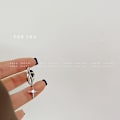 Miniatyrbillede 3 af 5: Øreringe Zirconcross Mode Smykker Ac7997