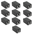 Miniatyrbilde 2 av 5: 10x RJ45 Lynbeskyttelsesadapter Ethernet Overspenningsvern Beskytter Enhet Tf Fk