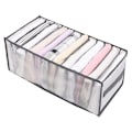 Miniatyrbillede 1 af 5: Skuffer Organiser til Tøj Garderobe Tøj Organiser til Skuffer Tøj Opbevaringskasser style4