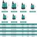 Miniatyrbild 4 av 5: Nedsänkbar pump, bottenfilter tyst pump, rent vattenbytespump (EB-A600 8w, nationell standardmodell)