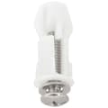 Toalettsitsar Skruvar WC Hål Fixering Enkel Installation 2-pack Vit