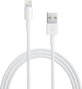 2 meter högkvalitativ Apple Lightning USB-kabel för iPhone & iPad Vit