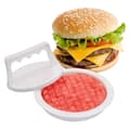 Hamburgerpress för perfekta hamburgare - Hamburgerform Patty Maker vit