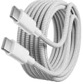 Pikkukuva 2 / 2: Samsung erikoispitkä TYPE-C - TYPE-C - JA iPhone 15 - 3m - 3 metriä