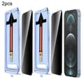 iPhone 12 Pro Max 2-pack skärmskydd i härdat glas med sekretessdesign