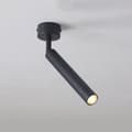 Antireflex LED-spotlight, 360° roterbar, sidostrålande, rund aluminiumdownlight för inomhuskök