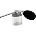 Talkpulversprayflaska, frisör, talkpulverdispenser