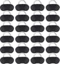 24-pack sömnögonmask, mjuk ögonbindel för resor, bekväm