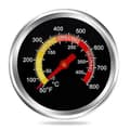 BBQ Kolgrill Röktermometer Temperaturmätare Pit Grilltermometer fq