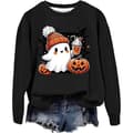Naisten Halloween-asu - Huppari musta 2XL black 2XL