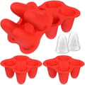 4 st Halloween Ghost Ice Mold Silikon Ice Maker Formar Hem Ice Making Formar